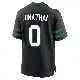 ＃0 Youth Kingsley Jonathan Black Game New York Jets Legacy Alternate Jersey