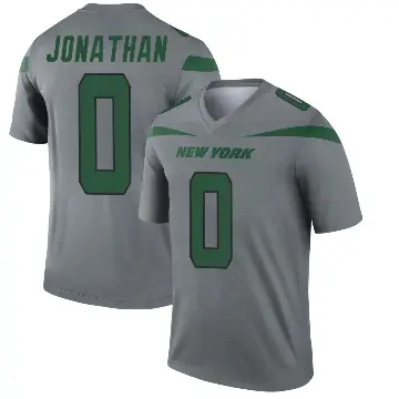 ＃0 Youth Kingsley Jonathan Gray Legend New York Jets Inverted Jersey