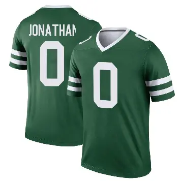 ＃0 Youth Kingsley Jonathan Green Legend New York Jets Legacy Jersey