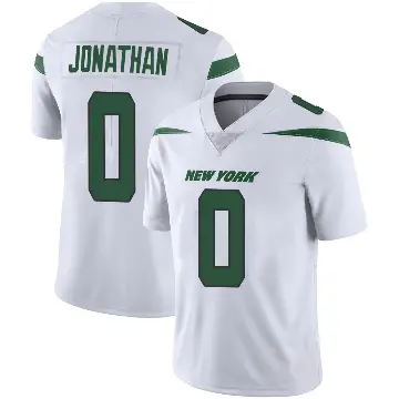 ＃0 Youth Kingsley Jonathan White Limited New York Jets Spotlight Vapor Jersey