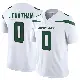 ＃0 Youth Kingsley Jonathan White Limited New York Jets Vapor F.U.S.E. Jersey