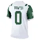 ＃0 Youth Lawrance Toafili White Legend New York Jets Classic Alternate Jersey
