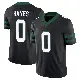 ＃0 Youth Marquis Hayes Black Limited New York Jets Legacy Alternate Vapor F.U.S.E. Jersey