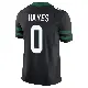 ＃0 Youth Marquis Hayes Black Limited New York Jets Legacy Alternate Vapor F.U.S.E. Jersey