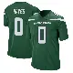 ＃0 Youth Marquis Hayes Green Game New York Jets Gotham Jersey