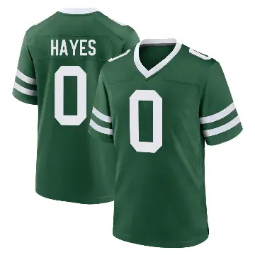 ＃0 Youth Marquis Hayes Green Game New York Jets Legacy Jersey