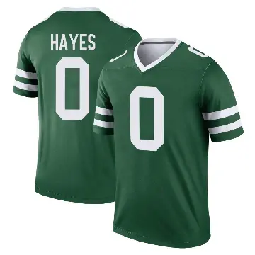 ＃0 Youth Marquis Hayes Green Legend New York Jets Legacy Jersey