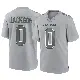 ＃0 Youth Samuel Jackson Gray Game New York Jets Atmosphere Fashion Jersey