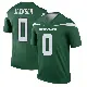 ＃0 Youth Samuel Jackson Green Legend New York Jets Gotham Player Jersey