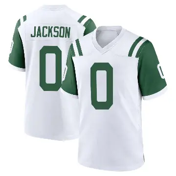 ＃0 Youth Samuel Jackson White Game New York Jets Classic Alternate Jersey