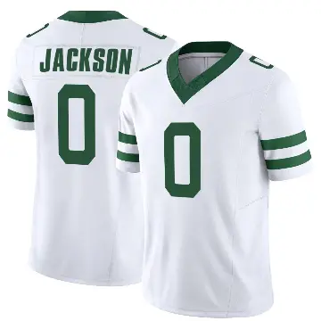 ＃0 Youth Samuel Jackson White Game New York Jets Legacy Jersey