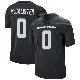 ＃0 Youth Tanner McCalister Black Game New York Jets Stealth Jersey