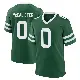 ＃0 Youth Tanner McCalister Green Game New York Jets Legacy Jersey