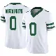 ＃0 Youth Tanner McCalister White Limited New York Jets Legacy Vapor F.U.S.E. Jersey