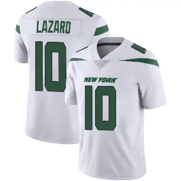 ＃10 Men's Allen Lazard White Limited New York Jets Spotlight Vapor Jersey