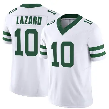 ＃10 Youth Allen Lazard White Game New York Jets Legacy Jersey