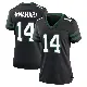 ＃14 Women's Austin McNamara Black Game New York Jets Legacy Alternate Jersey