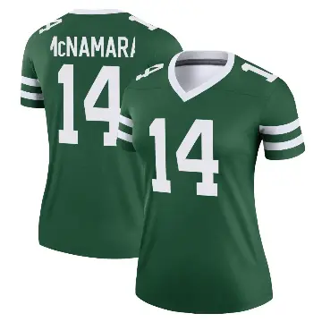 ＃14 Women's Austin McNamara Green Legend New York Jets Legacy Jersey