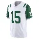 ＃15 Men's Chris Streveler White Limited New York Jets Classic Alternate Vapor F.U.S.E. Jersey