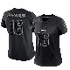 ＃16 Women's Tyler Johnson Black Limited New York Jets Reflective Jersey