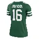 ＃16 Women's Tyler Johnson Green Legend New York Jets Legacy Jersey