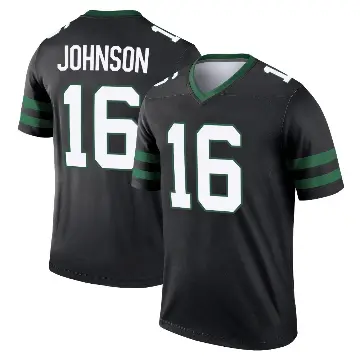 ＃16 Youth Tyler Johnson Black Legend New York Jets Legacy Jersey