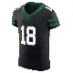 ＃18 Men's Nick Folk Black Elite New York Jets Legacy Alternate Vapor F.U.S.E. Jersey