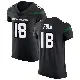 ＃18 Men's Nick Folk Black Elite New York Jets Stealth Vapor Untouchable Jersey