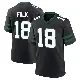 ＃18 Men's Nick Folk Black Game New York Jets Legacy Alternate Jersey