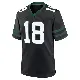 ＃18 Men's Nick Folk Black Game New York Jets Legacy Alternate Jersey