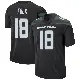 ＃18 Men's Nick Folk Black Game New York Jets Stealth Jersey