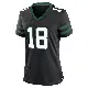 ＃18 Women's Nick Folk Black Game New York Jets Legacy Alternate Jersey