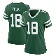＃18 Women's Nick Folk Green Game New York Jets Legacy Jersey