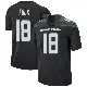 ＃18 Youth Nick Folk Black Game New York Jets Stealth Jersey