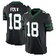 ＃18 Youth Nick Folk Black Limited New York Jets Legacy Alternate Vapor F.U.S.E. Jersey