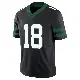 ＃18 Youth Nick Folk Black Limited New York Jets Legacy Alternate Vapor F.U.S.E. Jersey