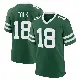 ＃18 Youth Nick Folk Green Game New York Jets Legacy Jersey