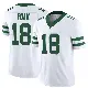 ＃18 Youth Nick Folk White Game New York Jets Legacy Jersey