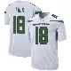 ＃18 Youth Nick Folk White Game New York Jets Spotlight Jersey