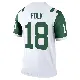 ＃18 Youth Nick Folk White Legend New York Jets Classic Alternate Jersey
