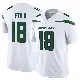 ＃18 Youth Nick Folk White Limited New York Jets Vapor F.U.S.E. Jersey