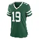 ＃19 Women's Keyshawn Johnson Green Game New York Jets Legacy Jersey