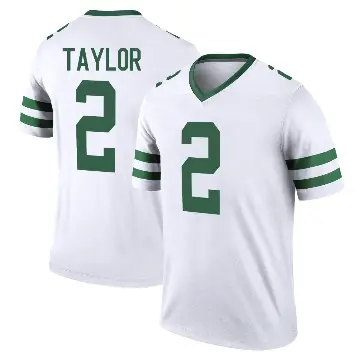 ＃2 Men's Tyrod Taylor White Legend New York Jets Legacy Jersey