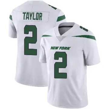 ＃2 Men's Tyrod Taylor White Limited New York Jets Spotlight Vapor Jersey