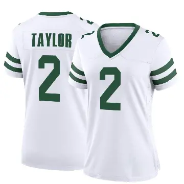 ＃2 Women's Tyrod Taylor White Game New York Jets Legacy Jersey