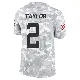 ＃2 Youth Tyrod Taylor Arctic Camo Limited New York Jets 2024 Salute to Service Jersey