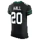 ＃20 Men's Breece Hall Black Elite New York Jets Legacy Alternate Vapor F.U.S.E. Jersey