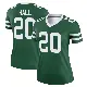 ＃20 Women's Breece Hall Green Legend New York Jets Legacy Jersey