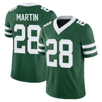 ＃28 Men's Curtis Martin Green Limited New York Jets Legacy Vapor F.U.S.E. Jersey