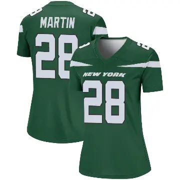 ＃28 Women's Curtis Martin Green Legend New York Jets Gotham Player Jersey